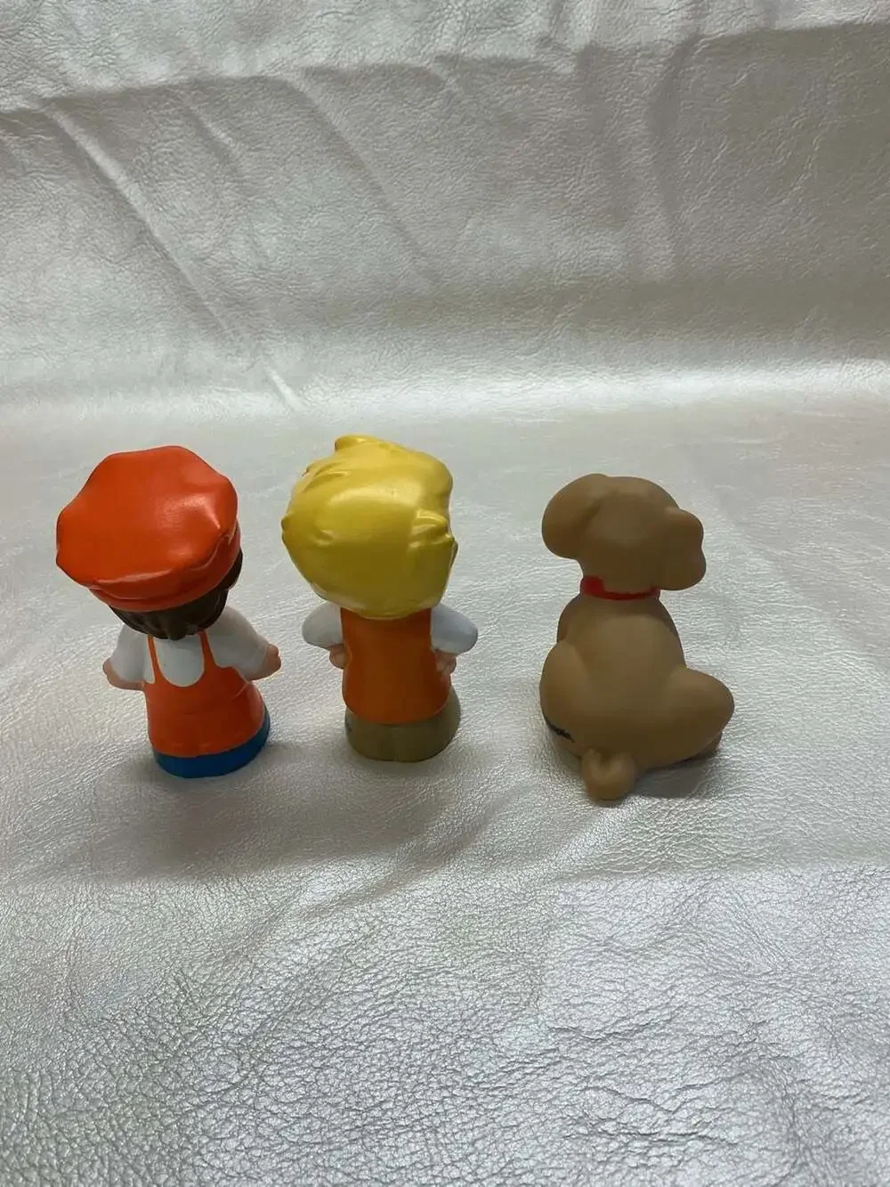 Fisher-Price Little People Eddie Figure Set with Worker and Puppy